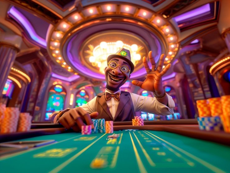 for4d togel Bingo live studio with dealers conducting Andar Bahar and Teen Patti rounds